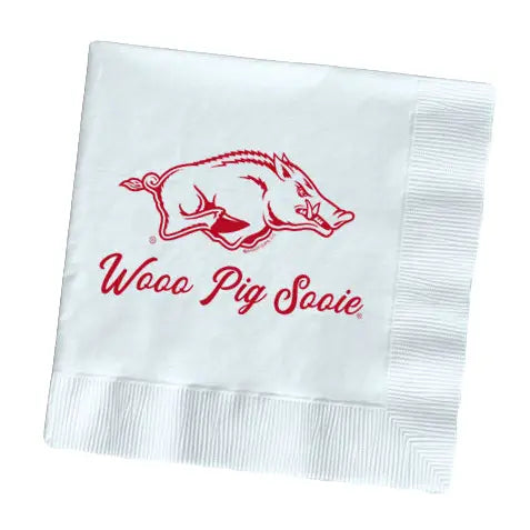 Arkansas Logo Napkins
