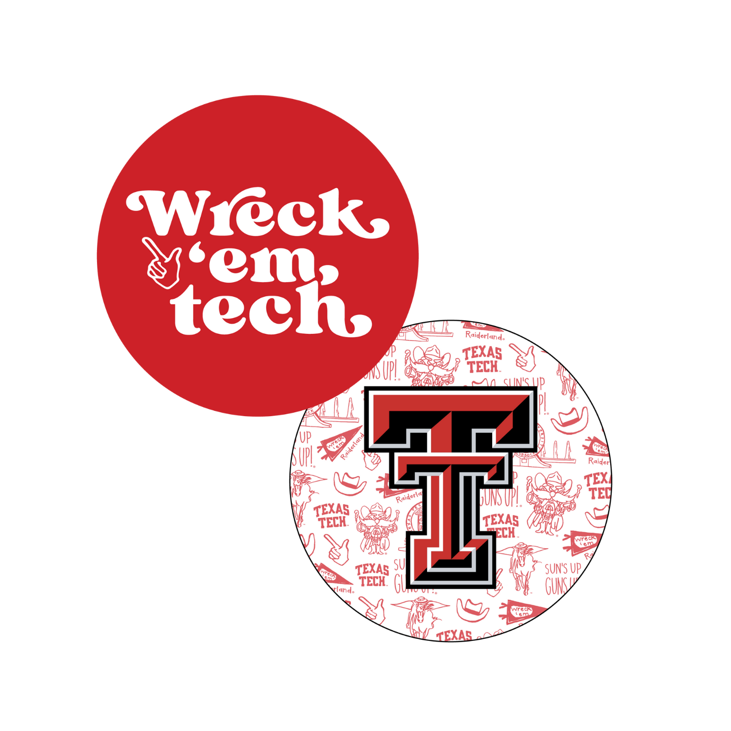 Texas Tech Coasters