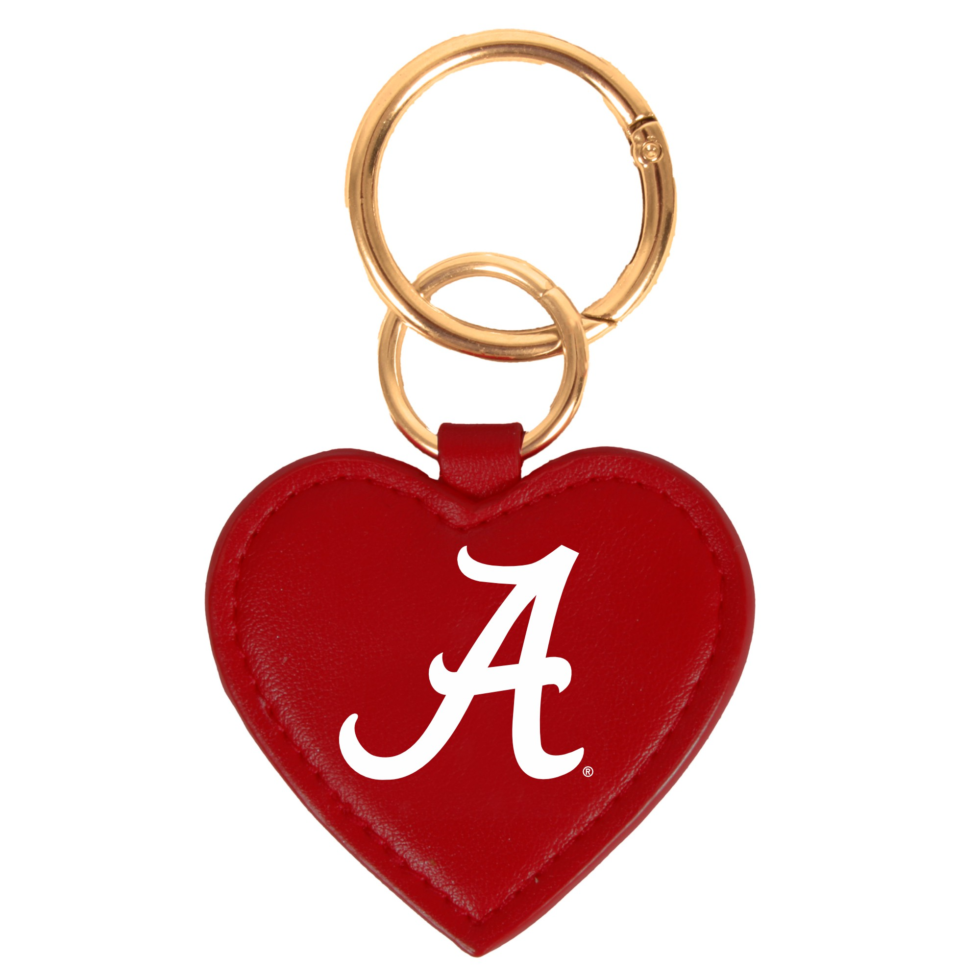 Alabama Heart Purse Charm/ Key Ring
