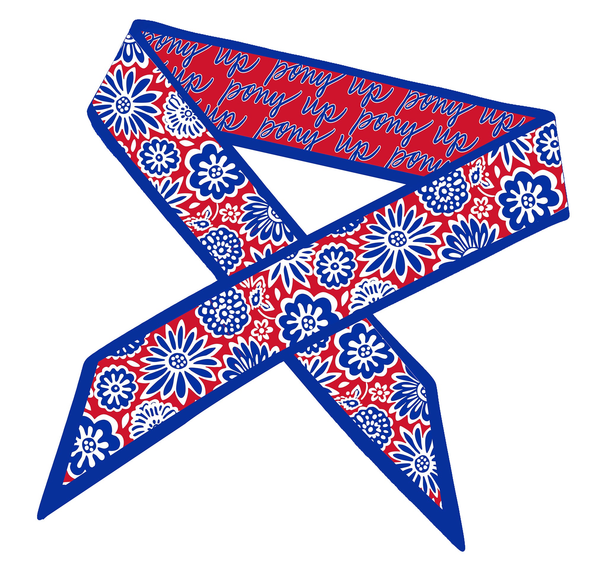 SMU Skinny Scarf