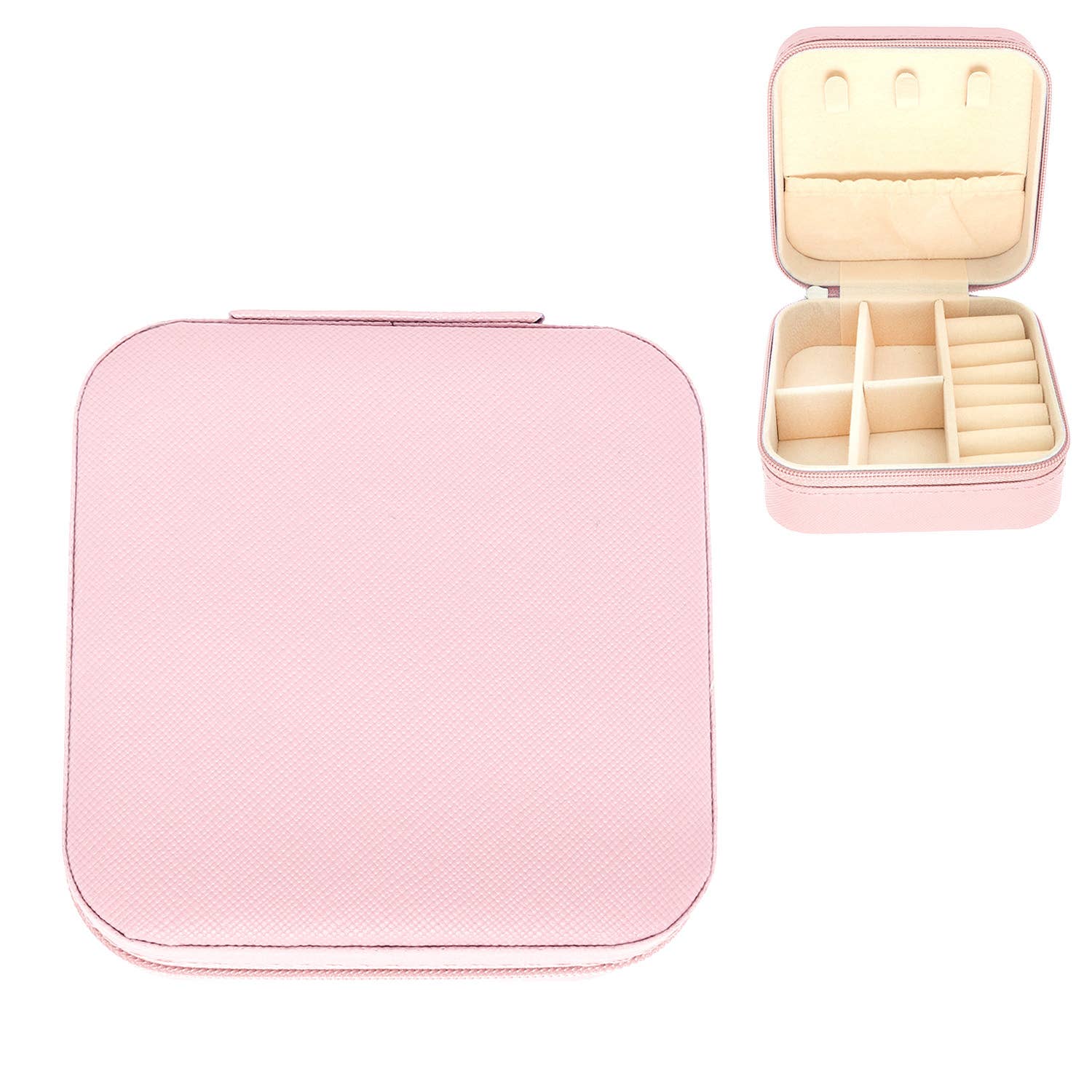 Leather Travel Jewelry Box