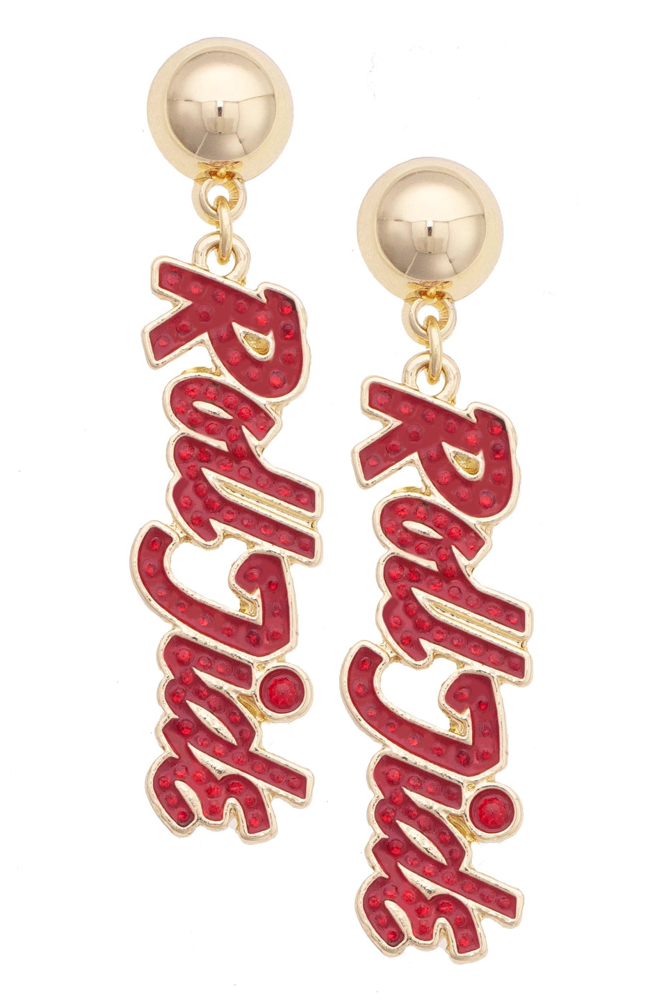 Alabama Pave Earrings