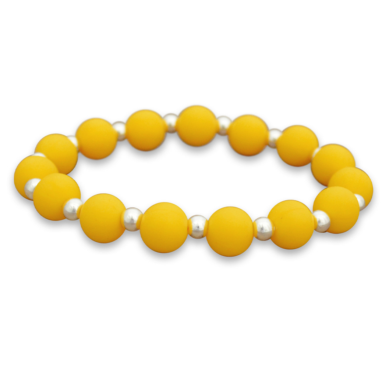Zoey Stretch Bracelet- Yellow
