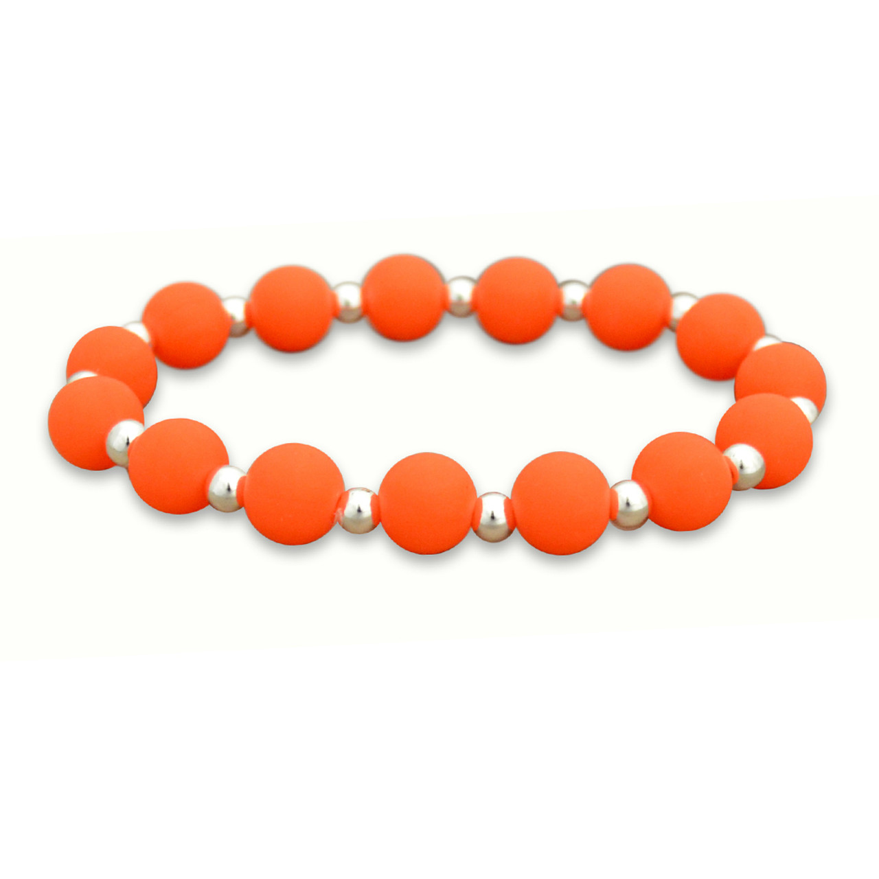 Zoey Stretch Bracelet-Orange