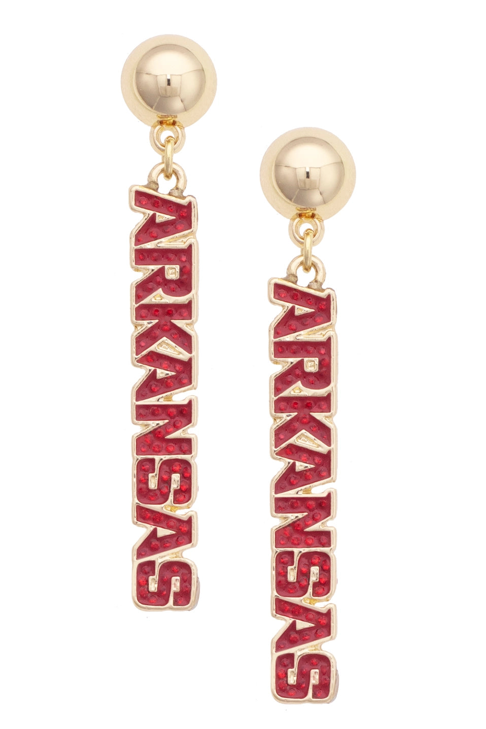 Arkansas Pave Earrings