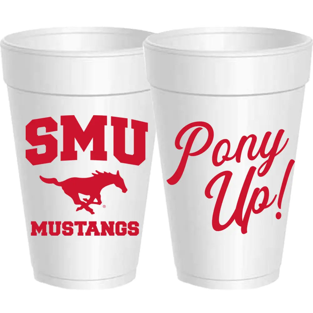 SMU Pony Up Cups