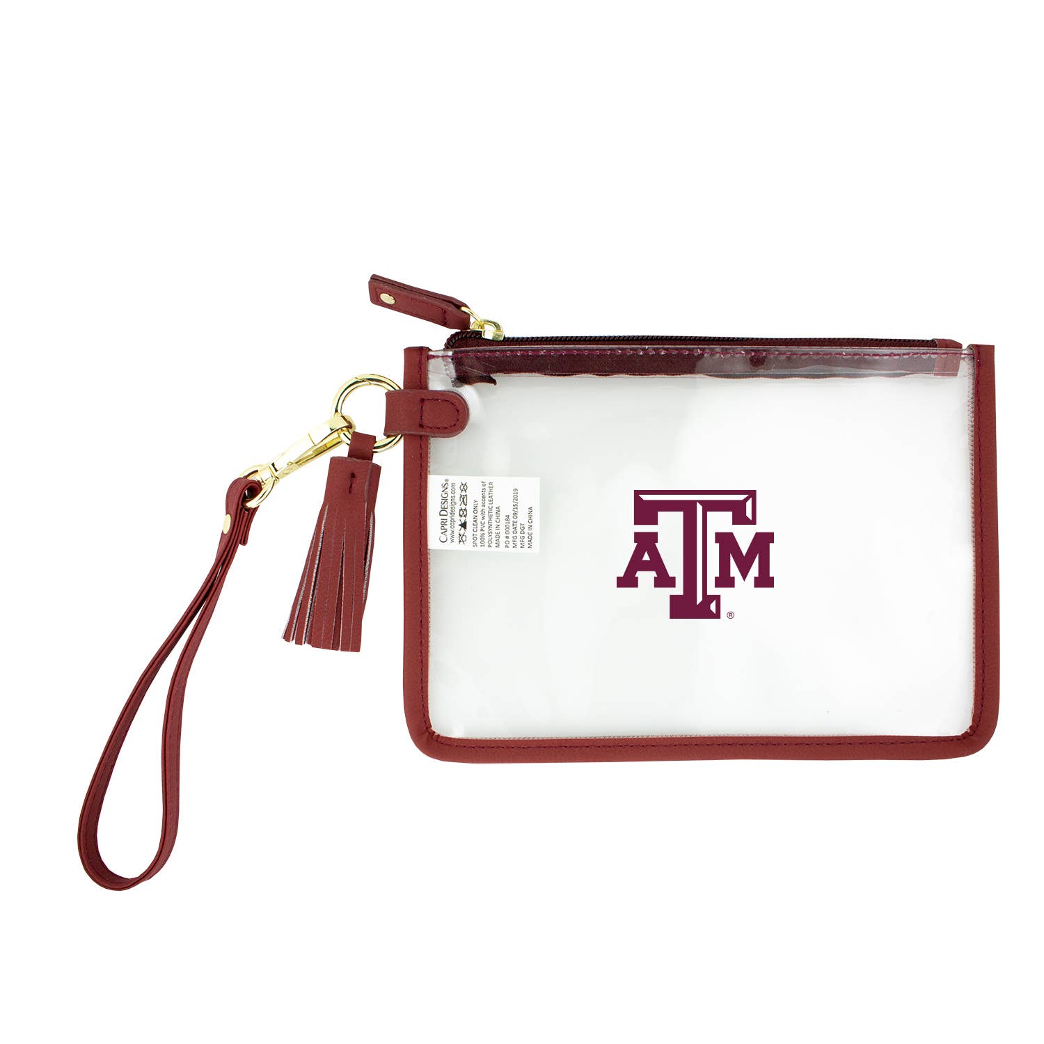 Texas A&M Classic Logo Wristlet