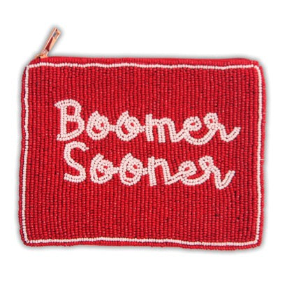 Oklahoma Beaded Pouch