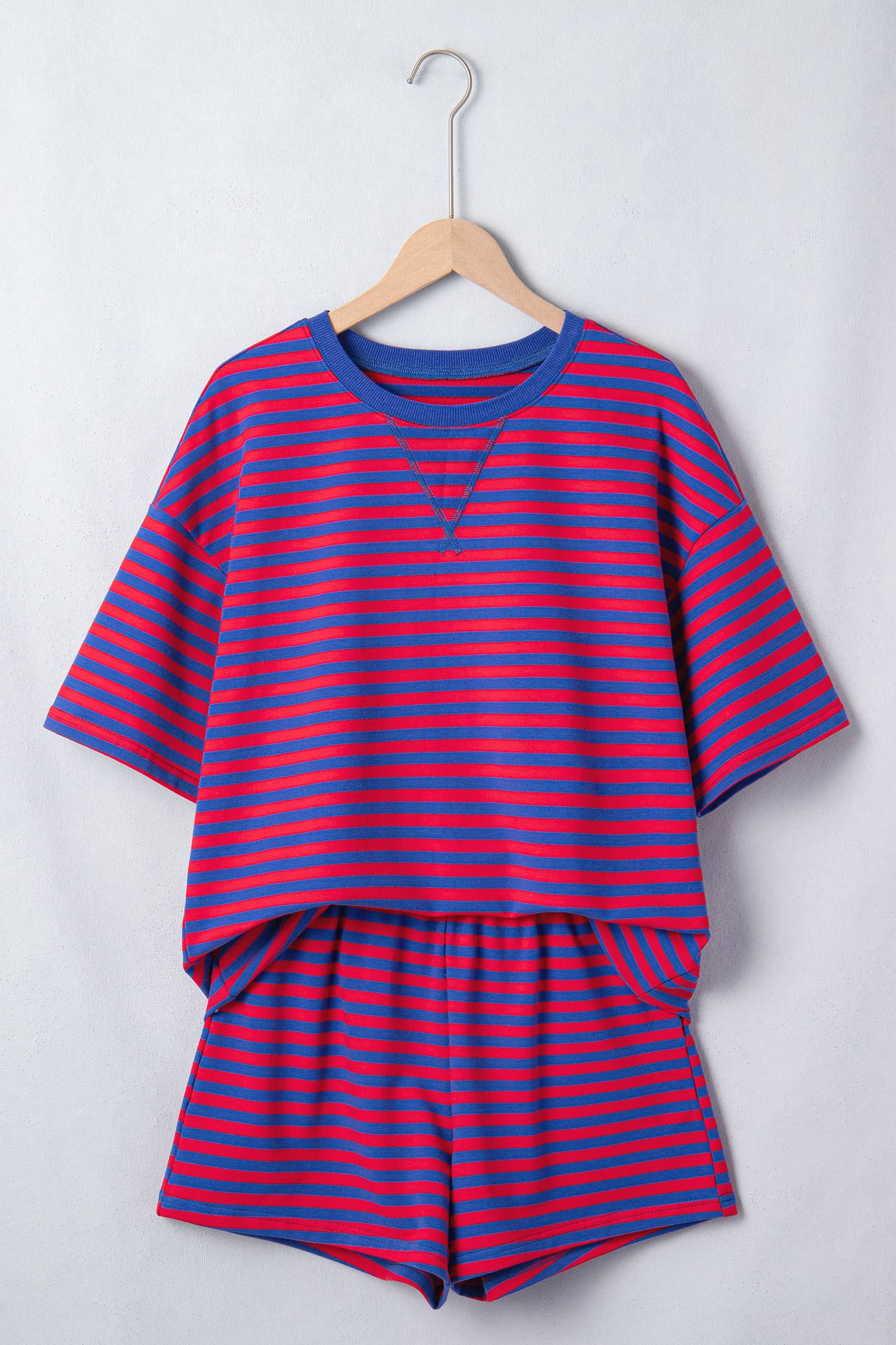 The Sideline Stripe Set | Red