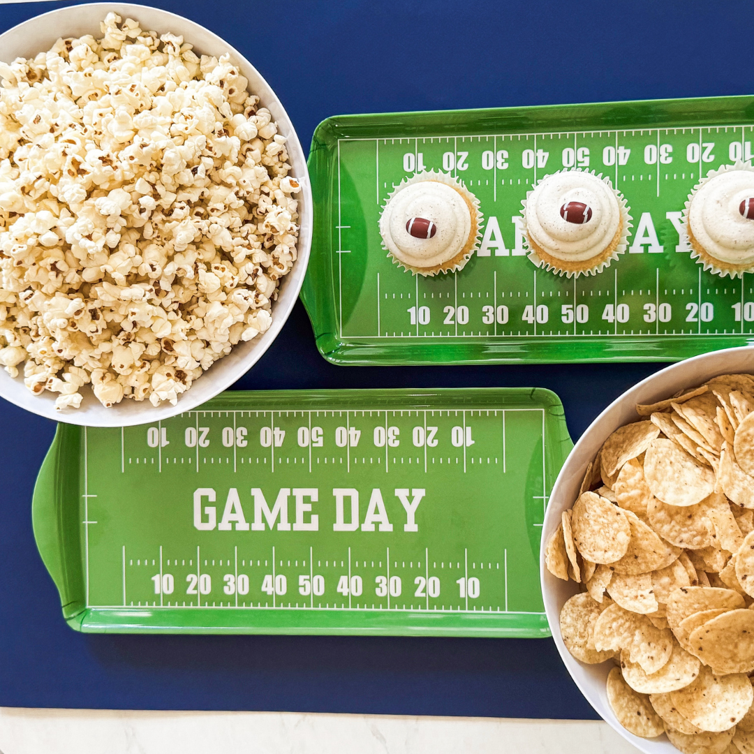 Football Reusable Snack Chip Bowl
