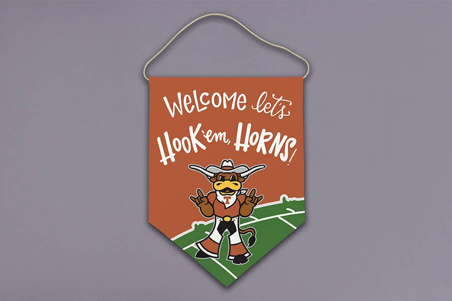 Texas Welcome Doorhanger
