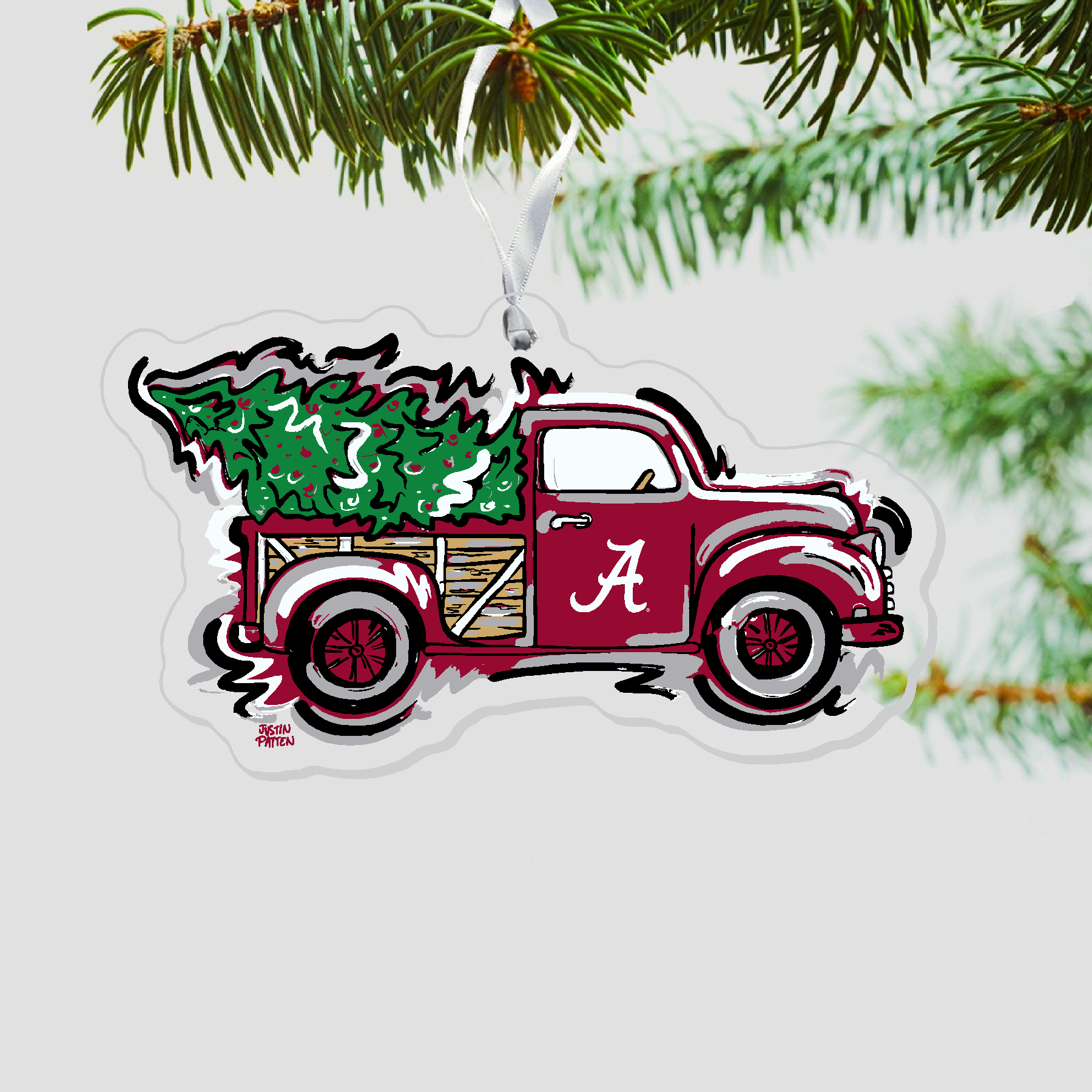 Alabama Truck Ornament