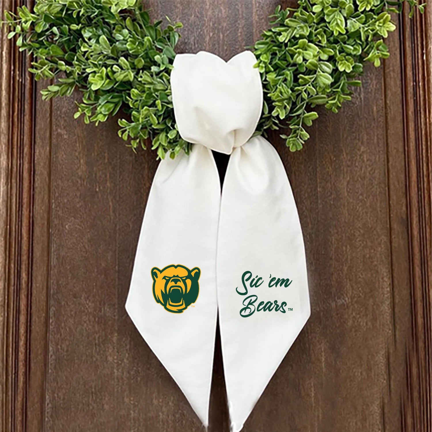 Baylor Wreath Sash