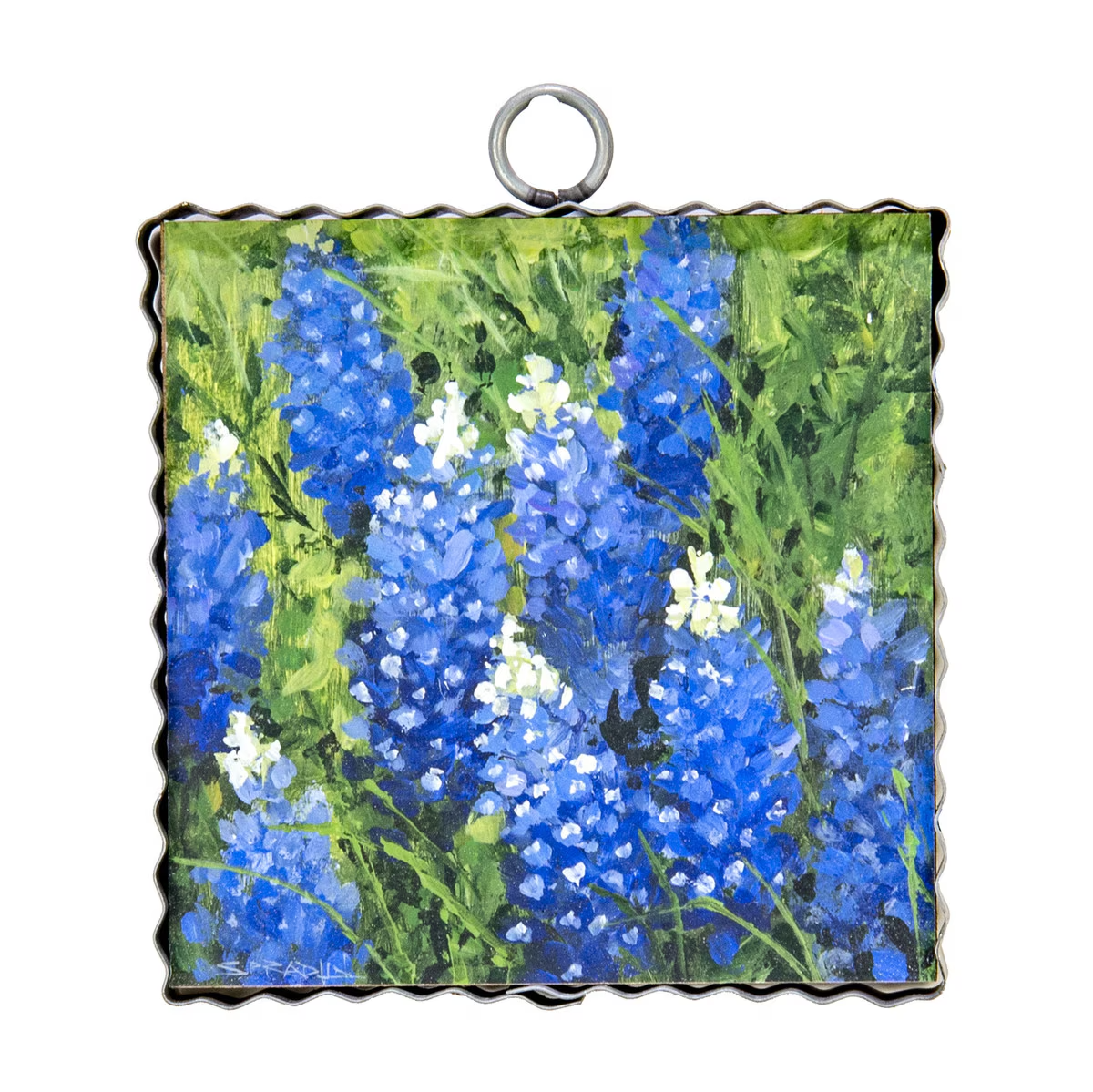 Bluebonnet Print Charm
