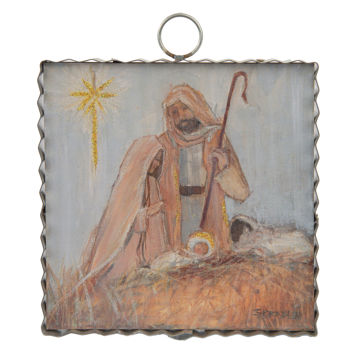 Mini Gallery Natural Nativity Charm