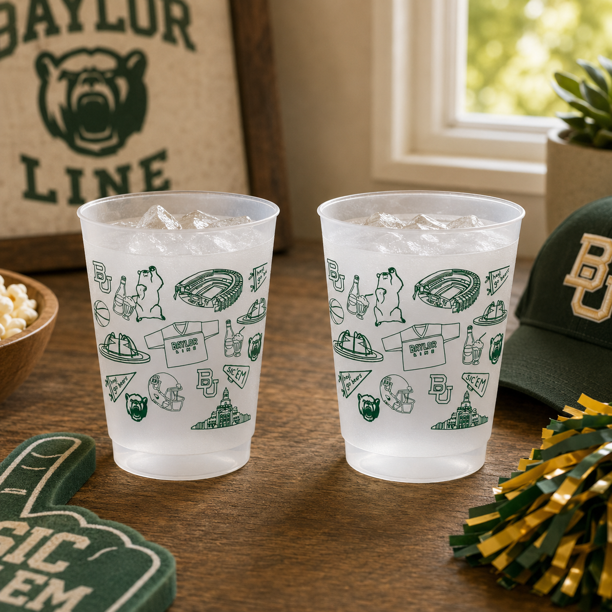 Baylor Shatterproof Cups