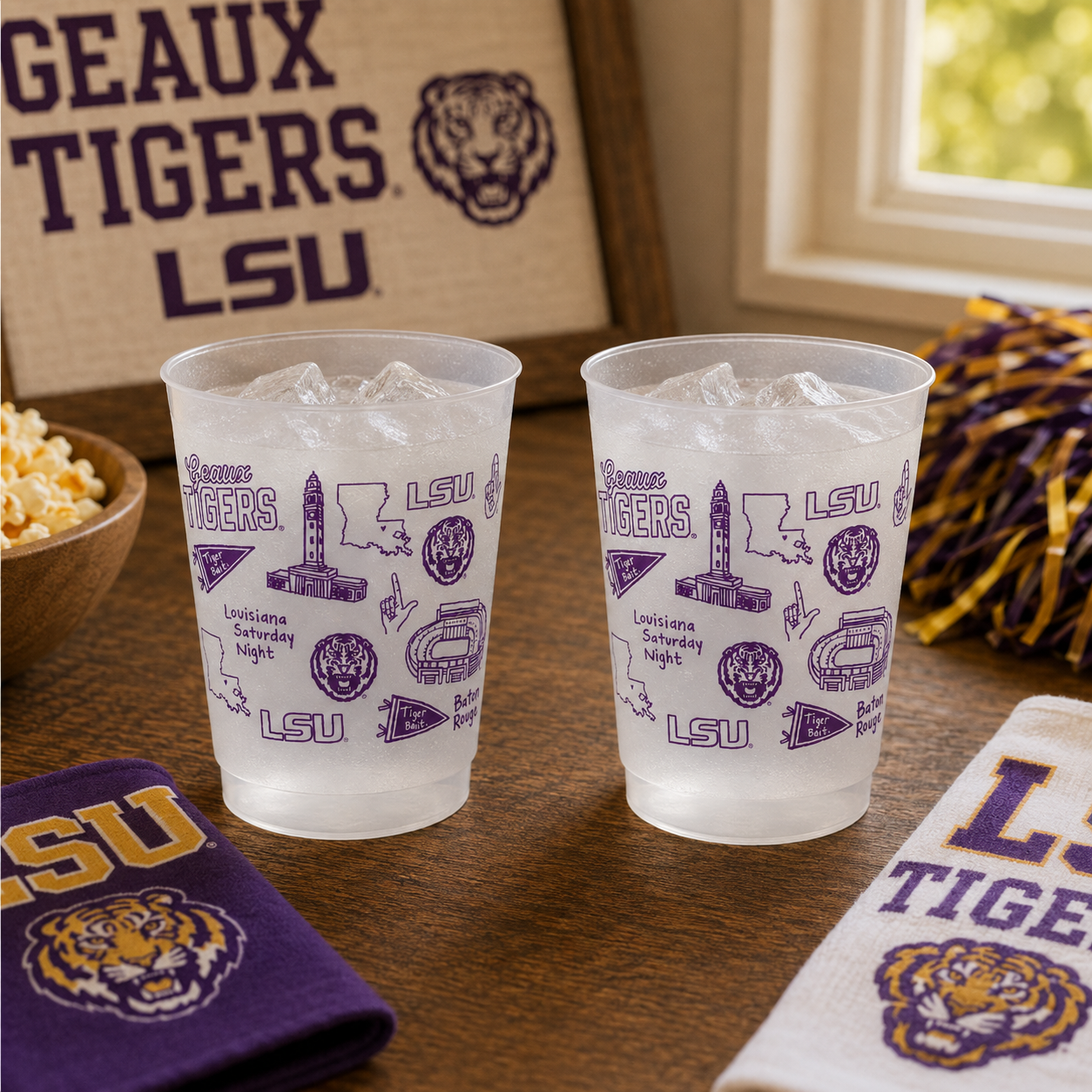 LSU Shatterproof Cups