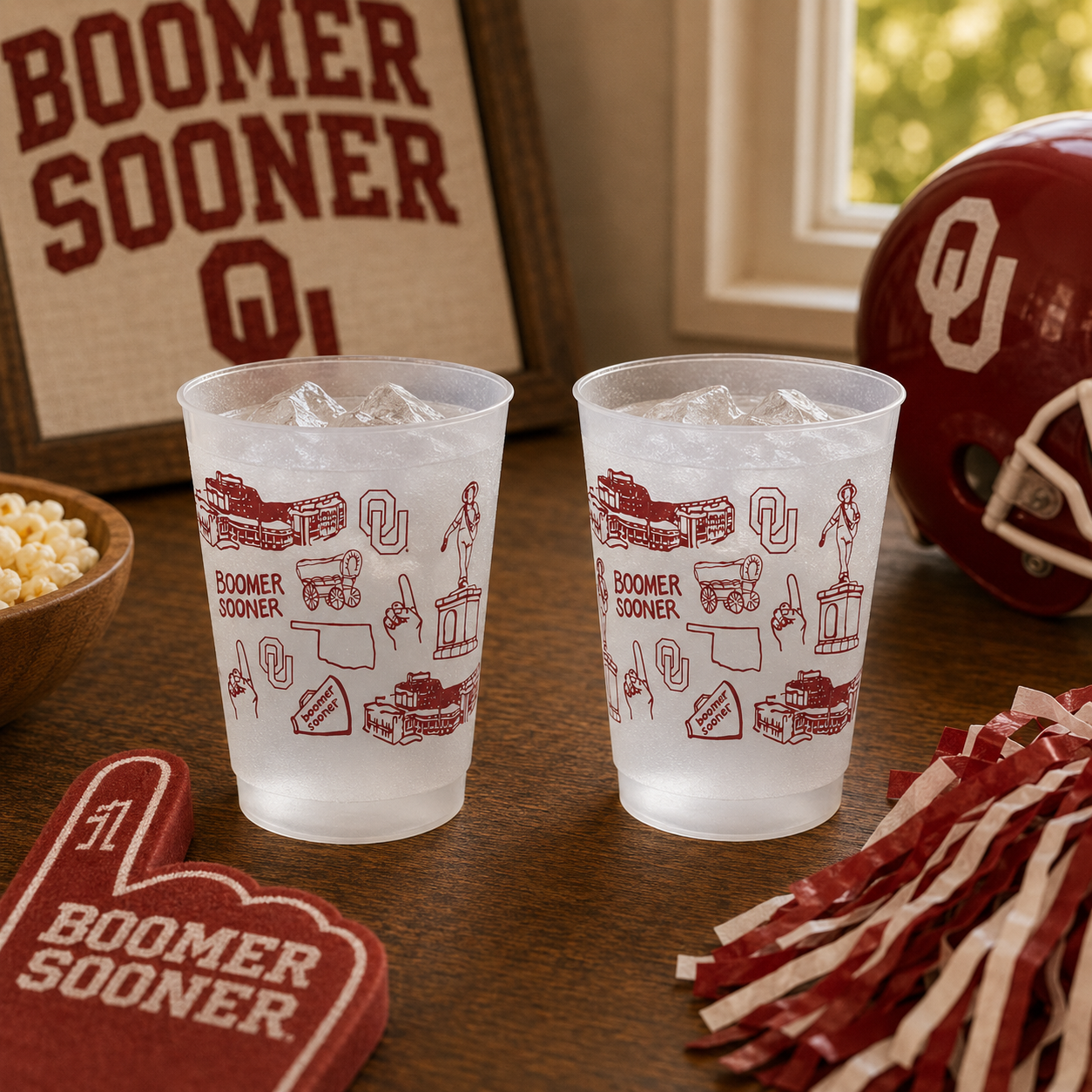 OU Shatterproof Cups