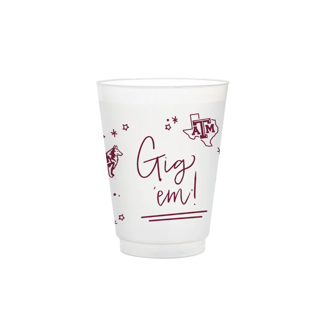 Texas A&M Frost Flex Cups