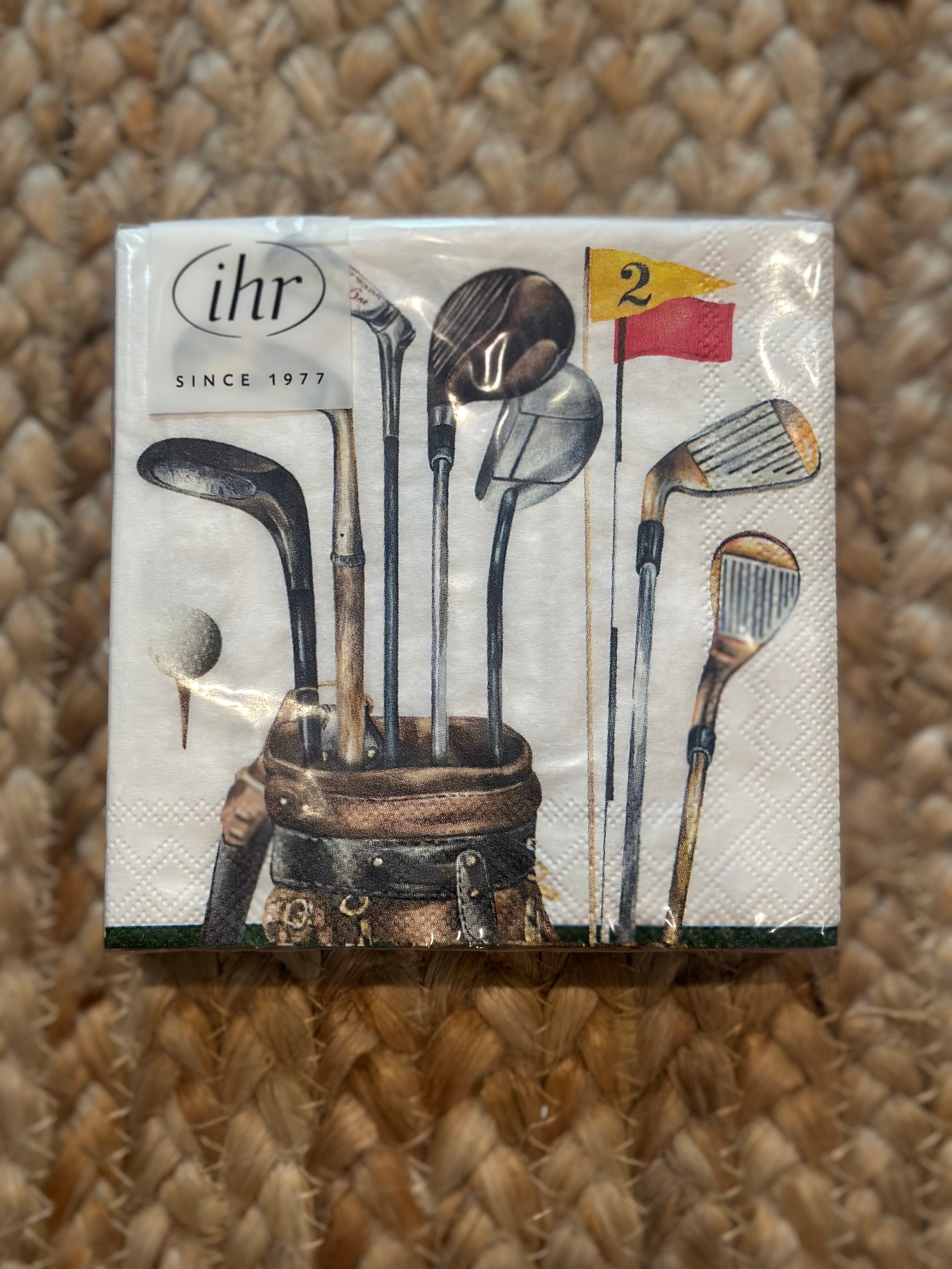 Golf Cocktail Napkins