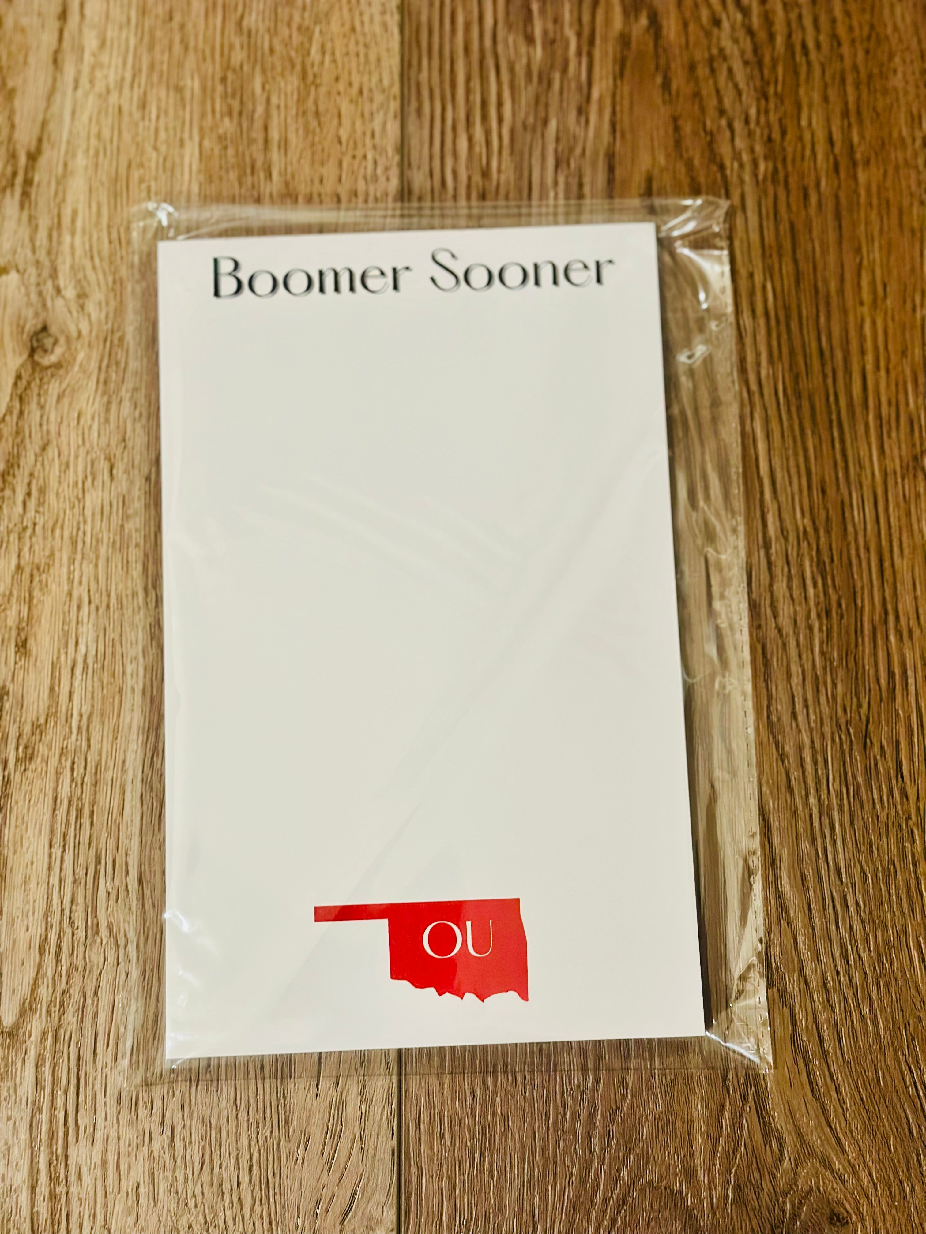 Oklahoma Notepad
