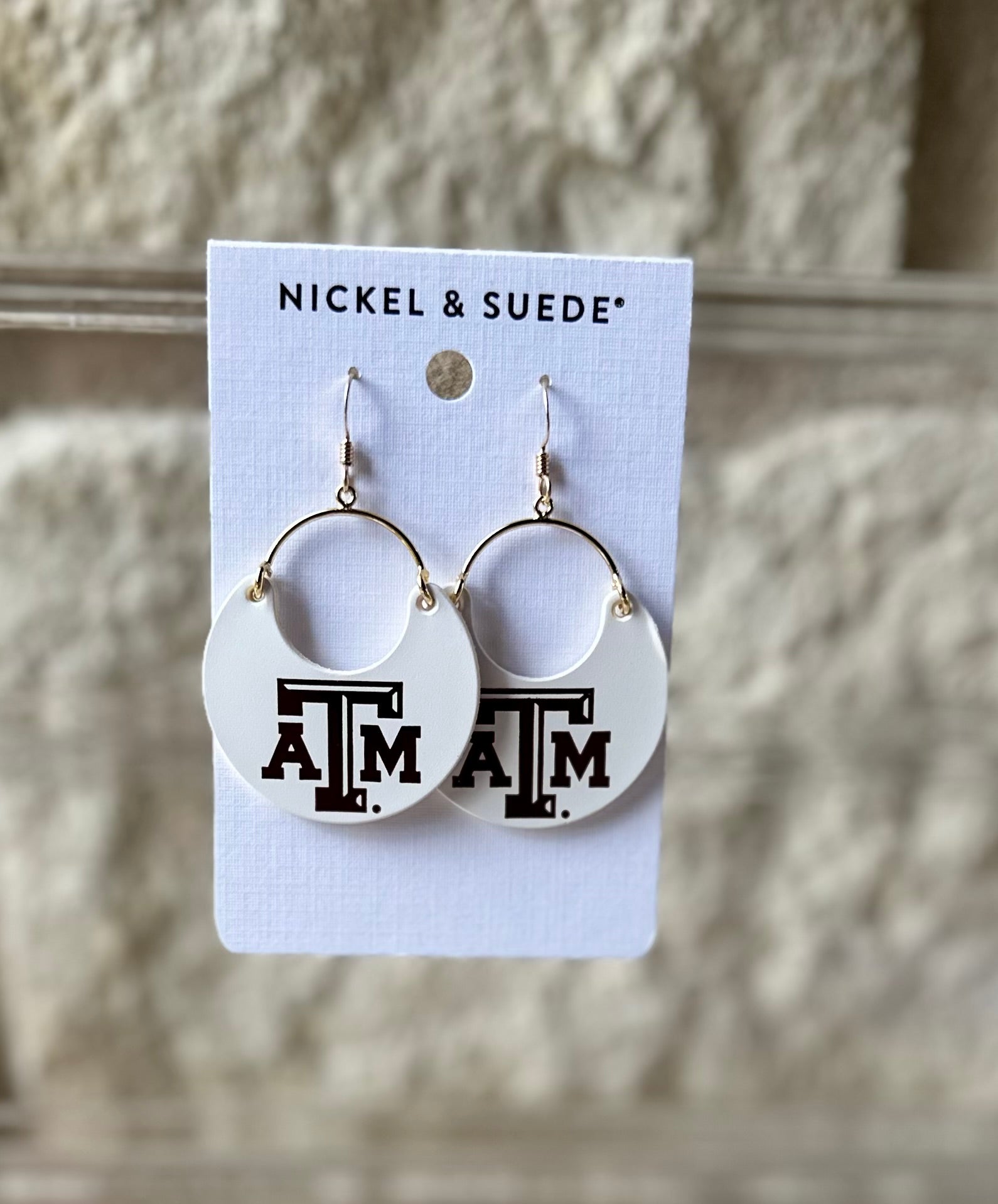 Texas A&M Gold Nina Earrings