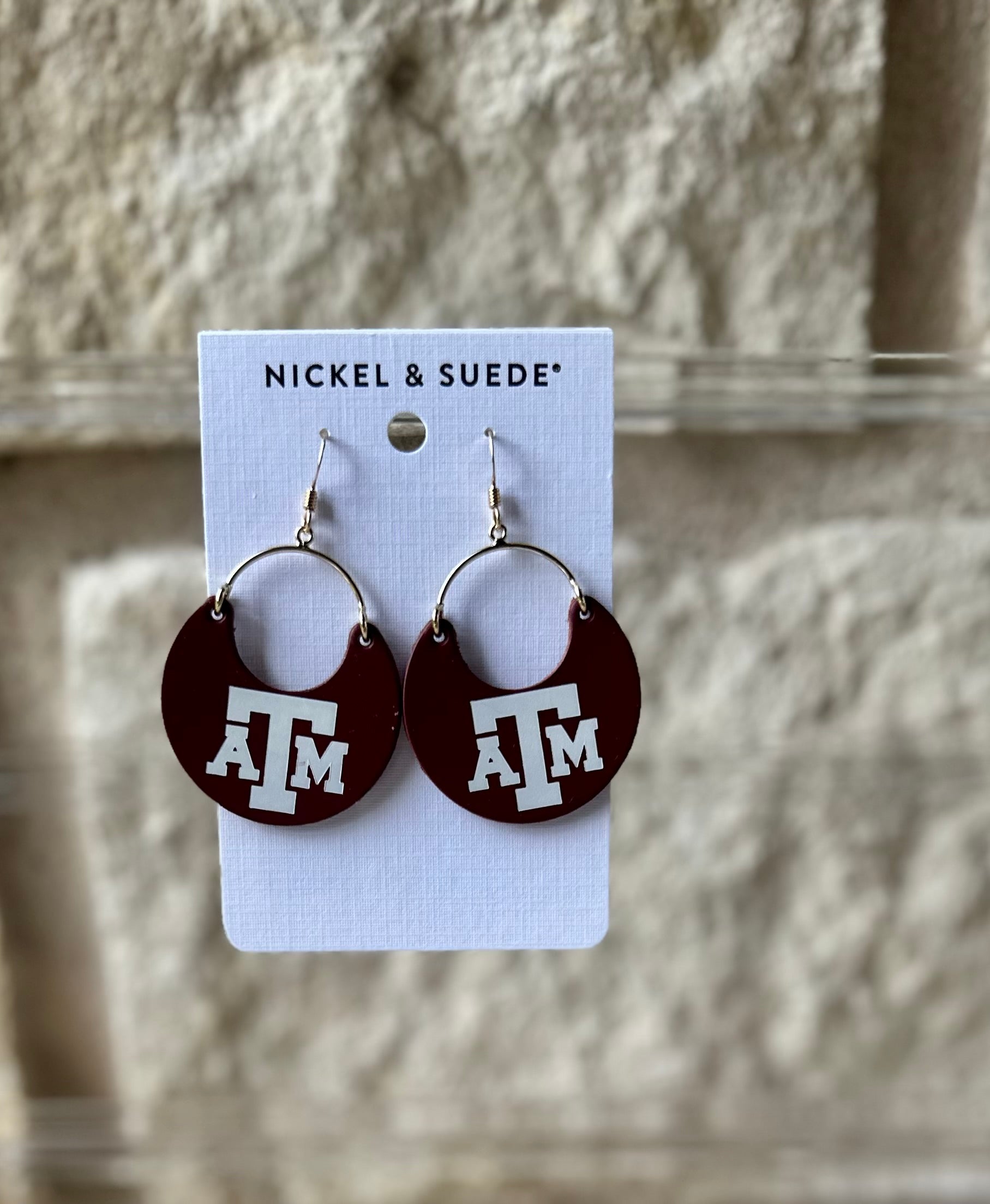 Texas A&M Gold Nina Earrings