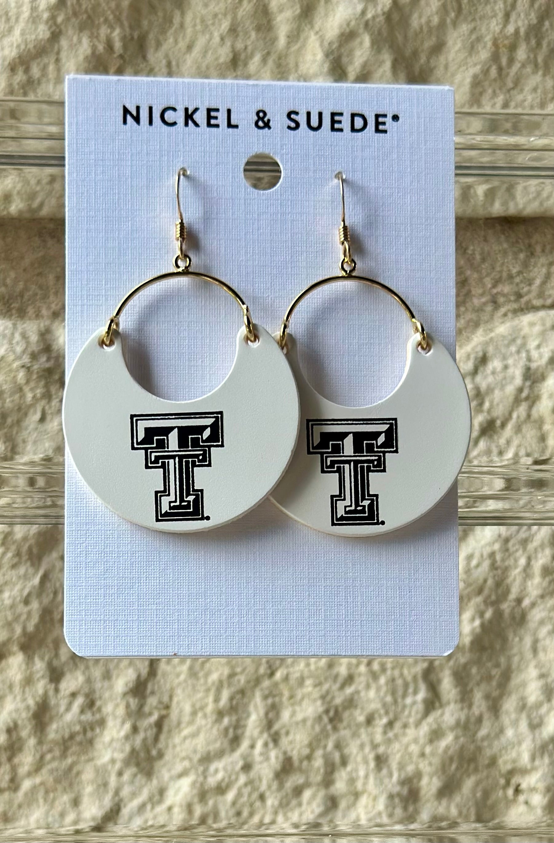 Texas Tech Gold Nina Earrings