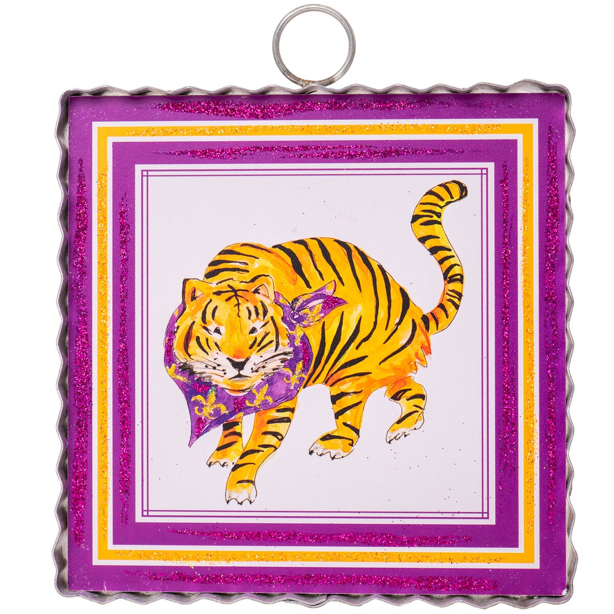 Mini Beck's Purple & Gold Tiger