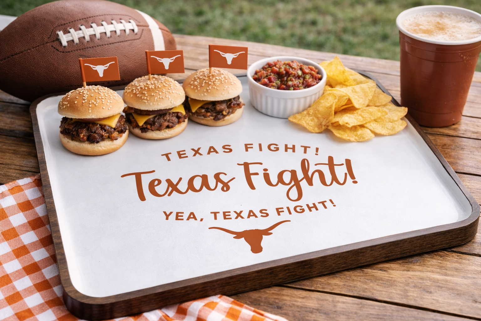 Texas Sprit Mango Wood Tray
