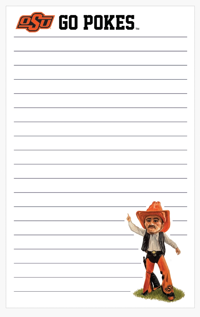 OSU Mascot Notepad