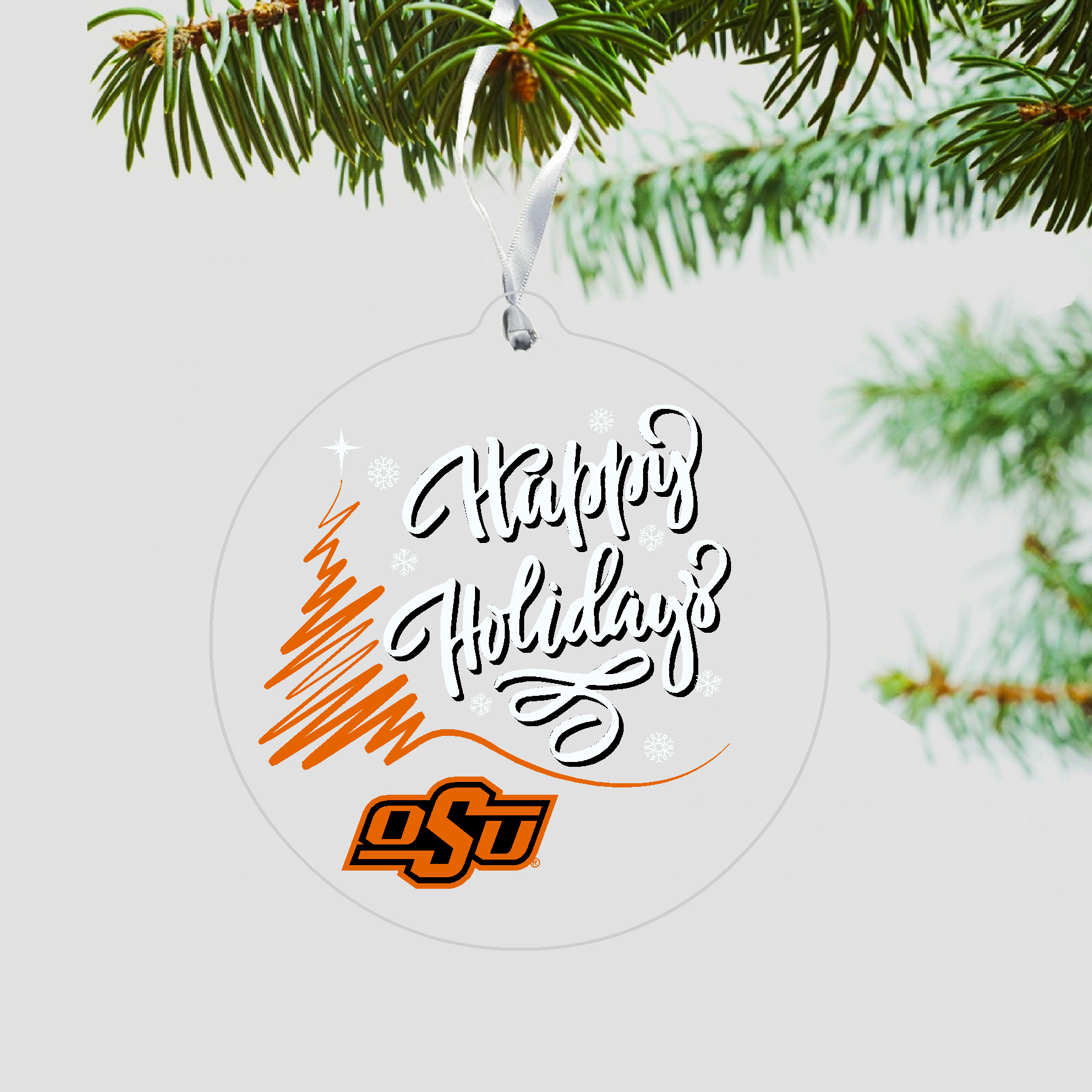 OSU Happy Holidays Ornament