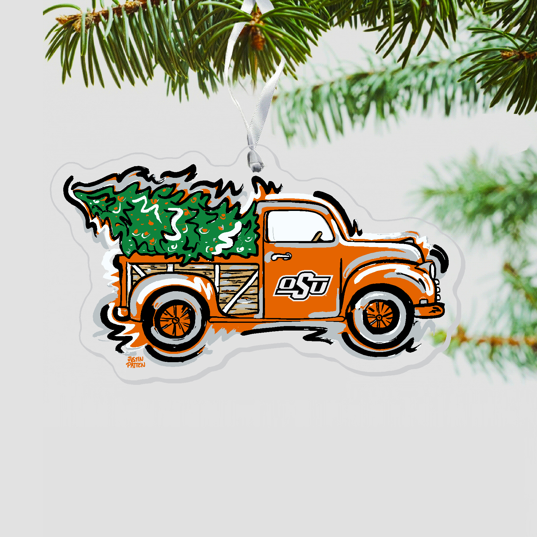 OSU Truck Ornament