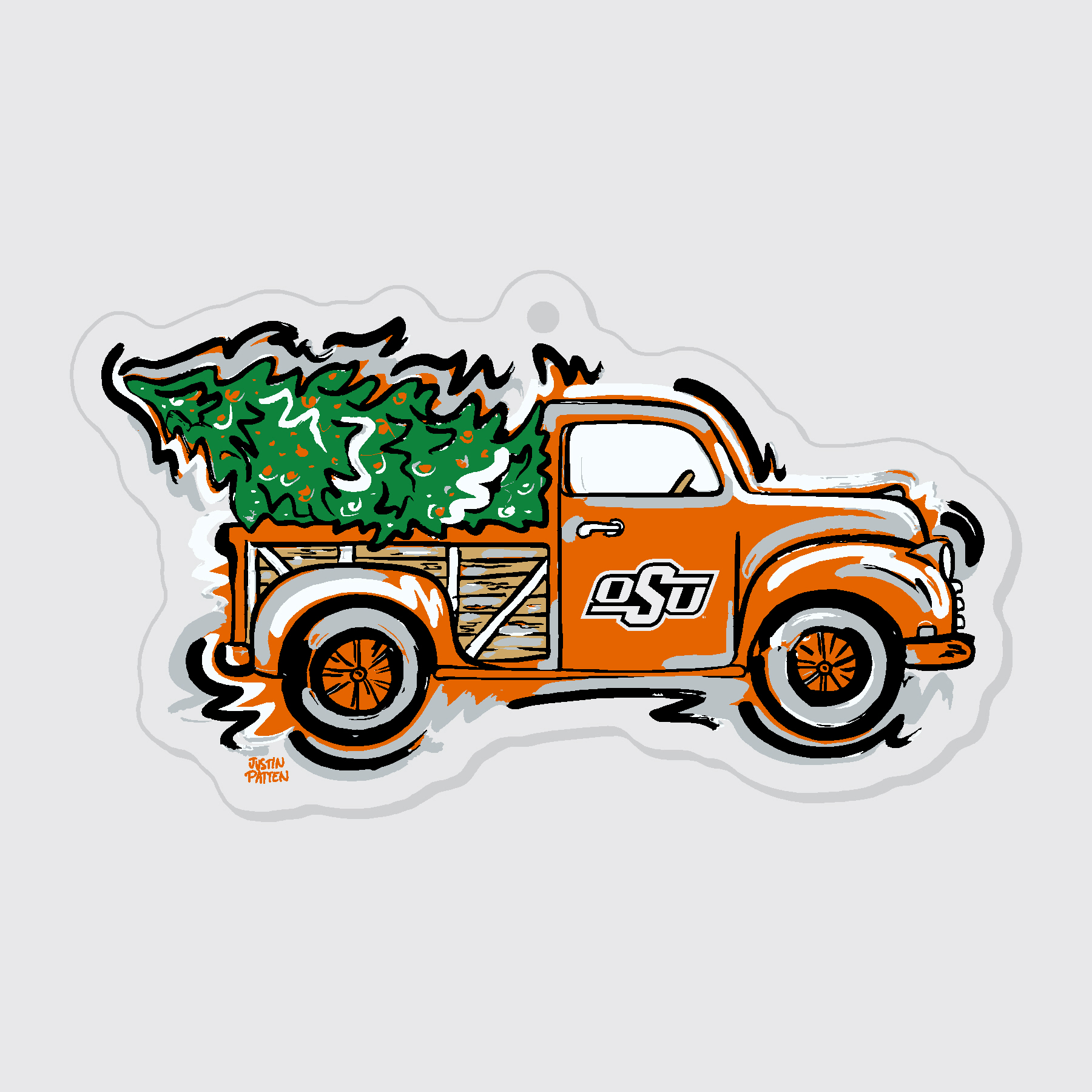 OSU Truck Ornament