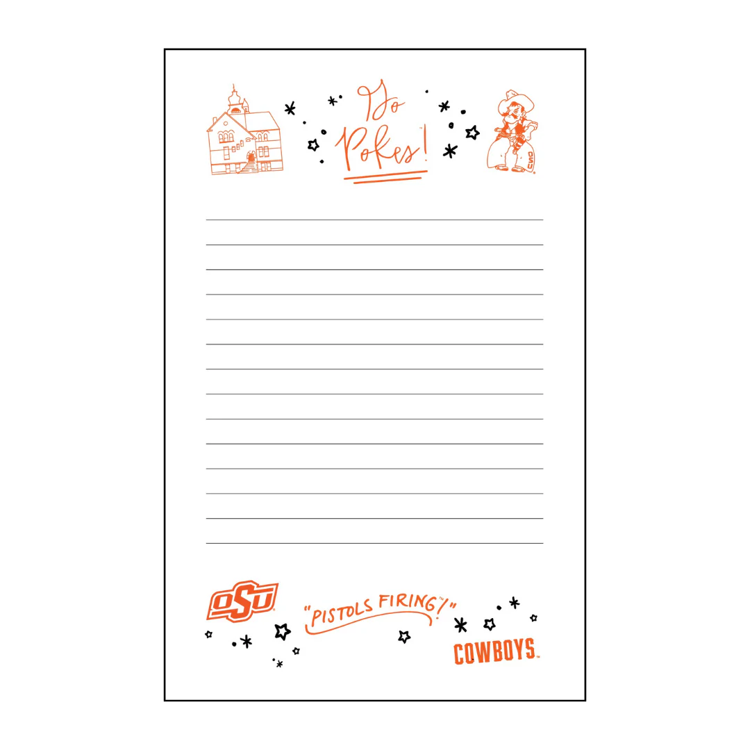 OSU Confetti Notepad