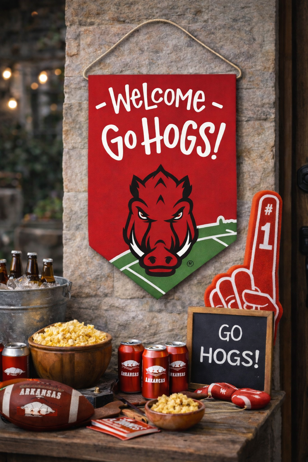 Arkansas Welcome Door Hanger