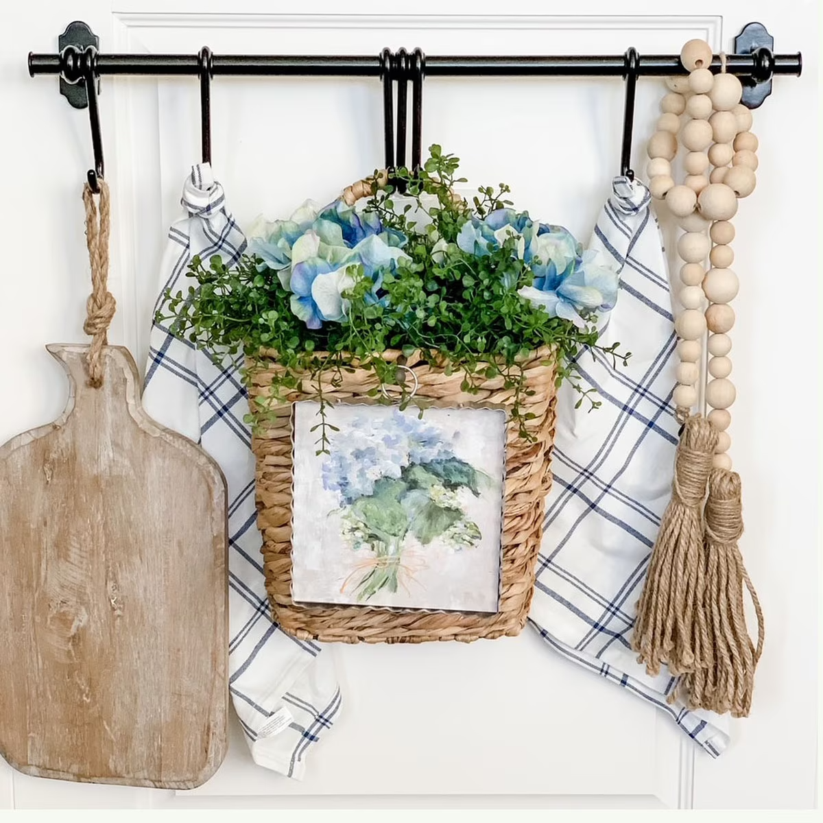 Rozie Blue Hydrangea Charm-FINAL SALE