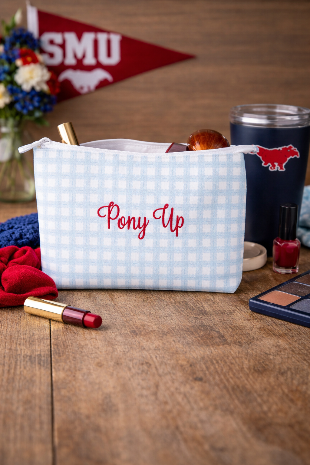 SMU Zipper Pouch