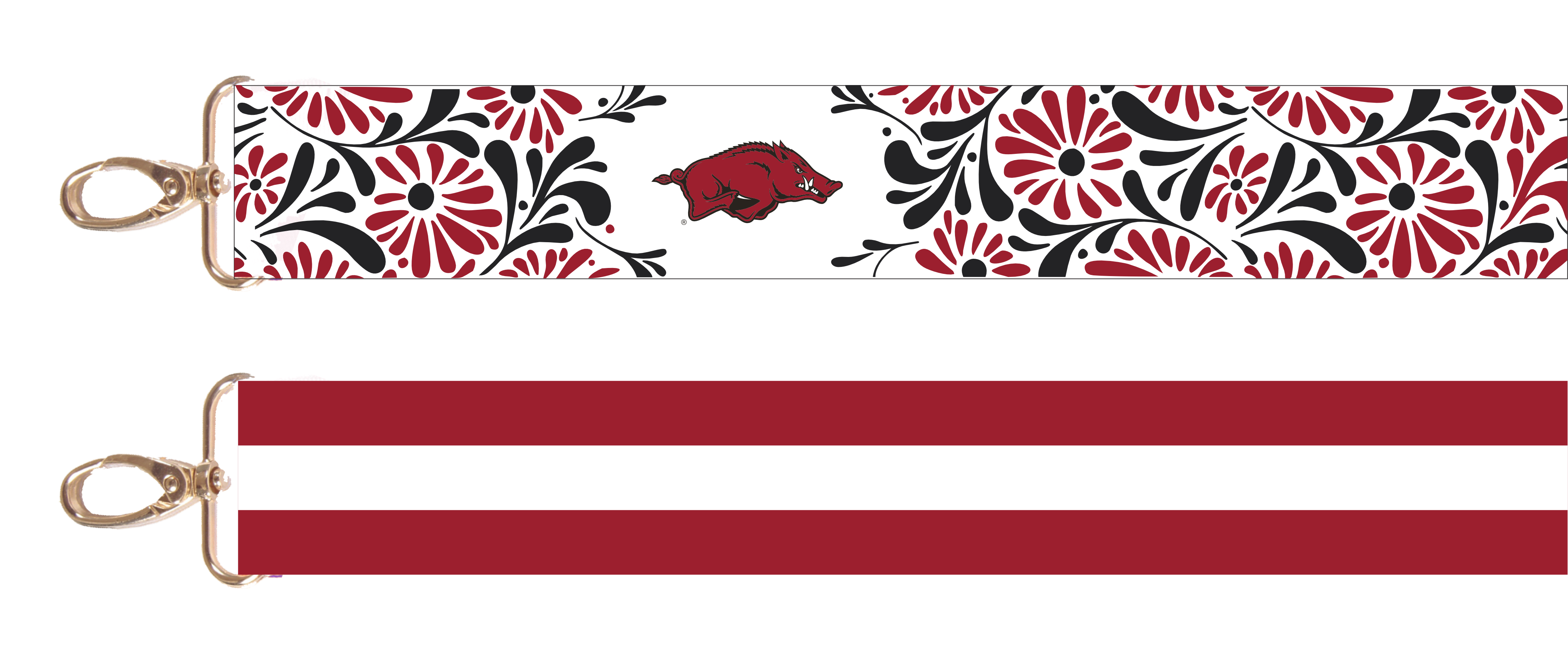 Arkansas  Floral Purse Strap