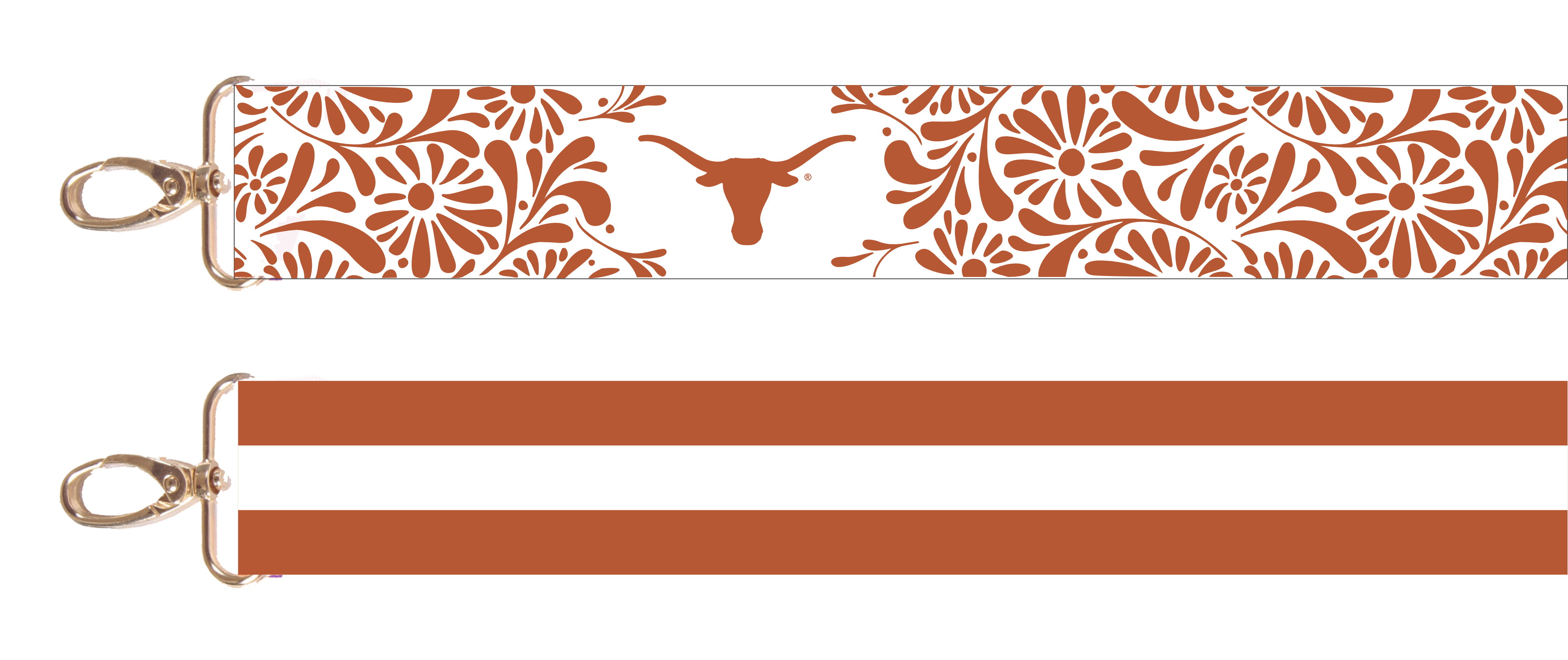 Texas Floral Purse Strap