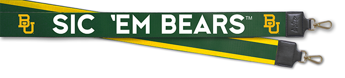 Baylor Logo 2" Wide Purse Strap