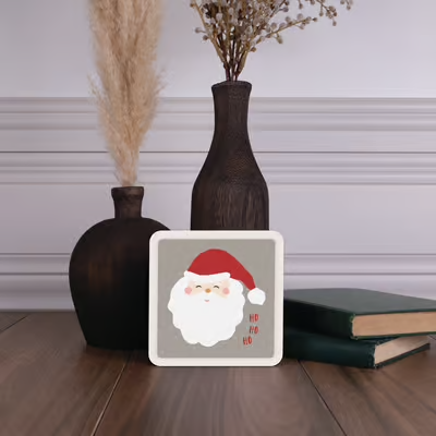 Santa HoHo Block-FINAL SALE