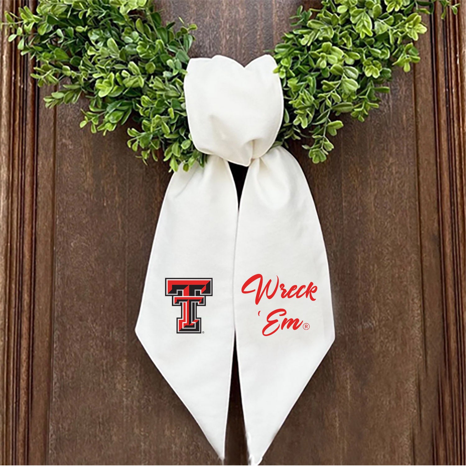 Texas Tech Wreath Sash