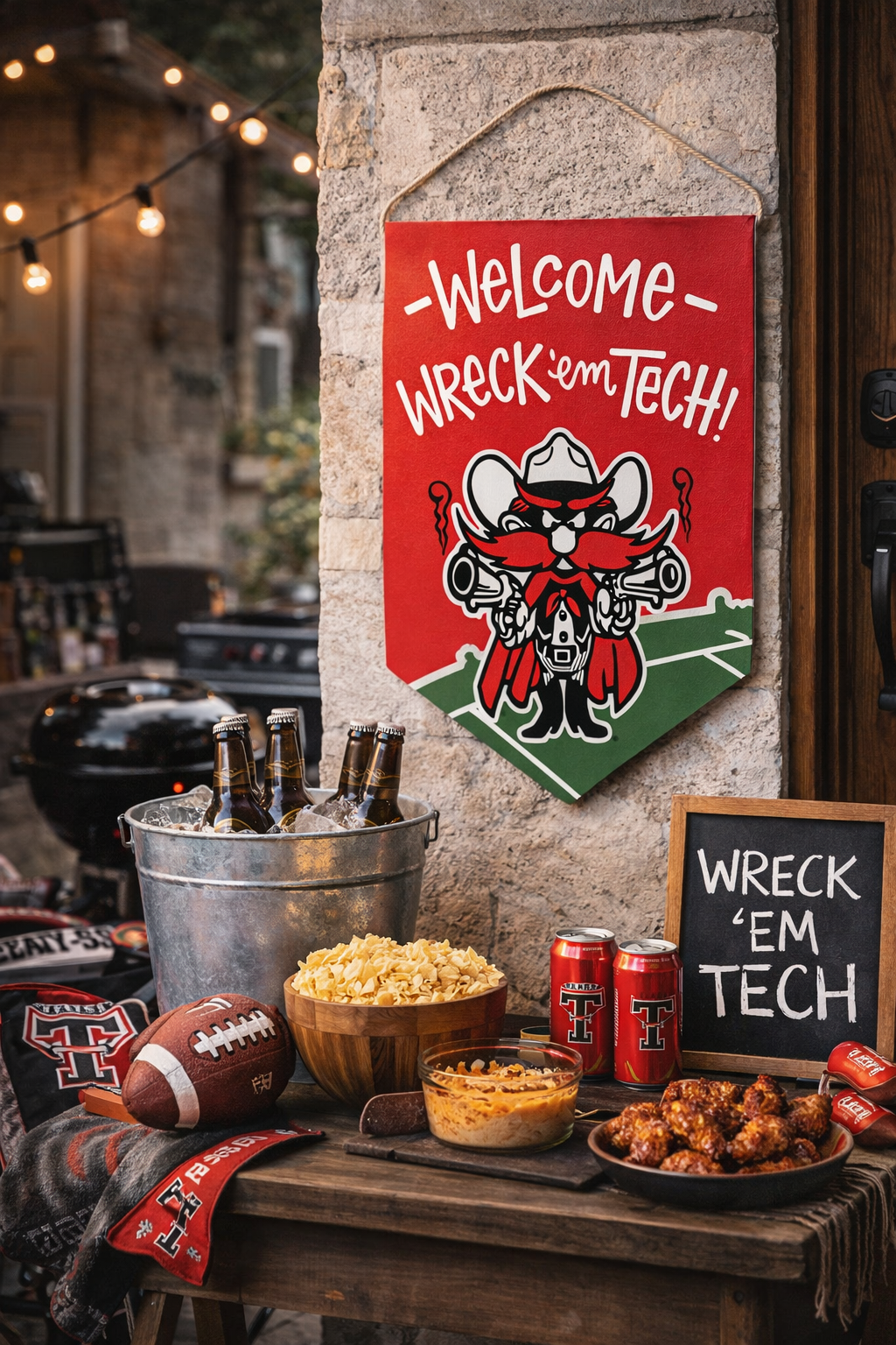 Texas Tech Welcome Doorhanger