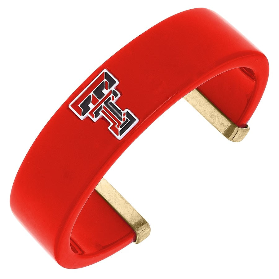 Texas Tech Resin Logo Cuff