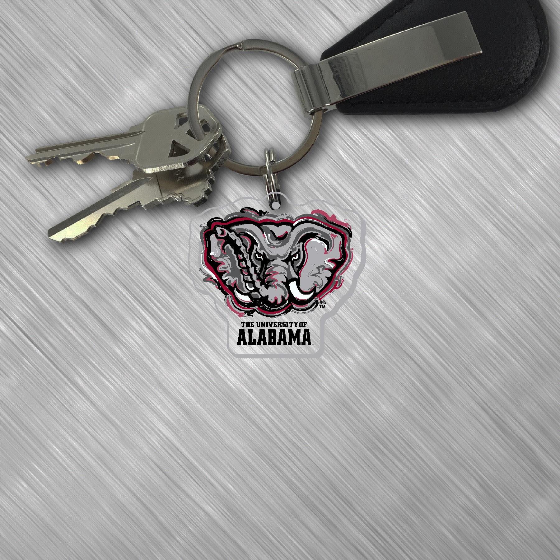Alabama Mascot Key Tag