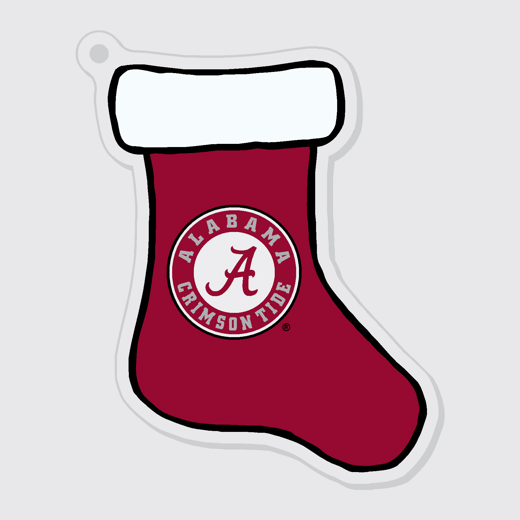 Alabama Acrylic Ornament-FINAL SALE