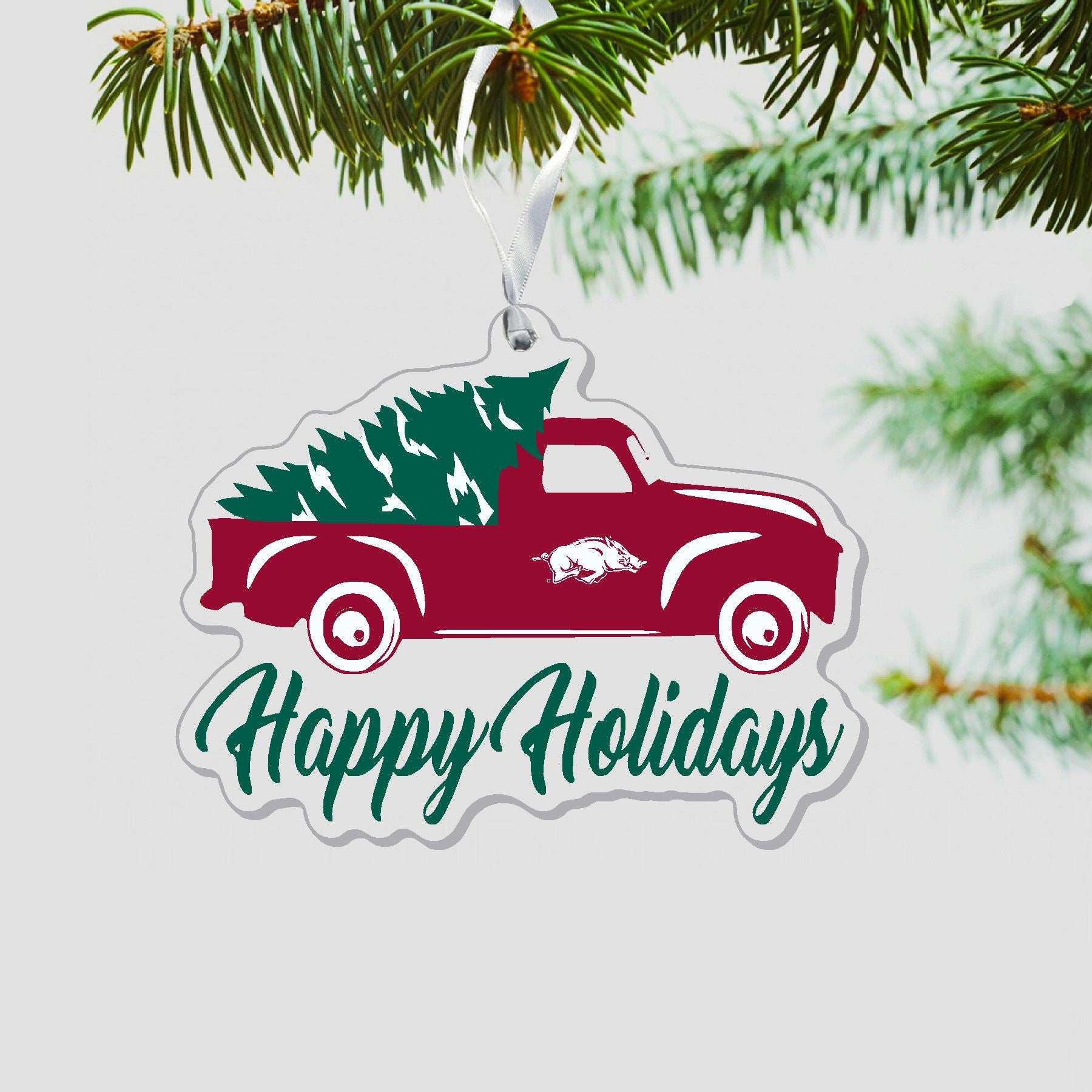 Arkansas Acrylic Ornament- FINAL SALE