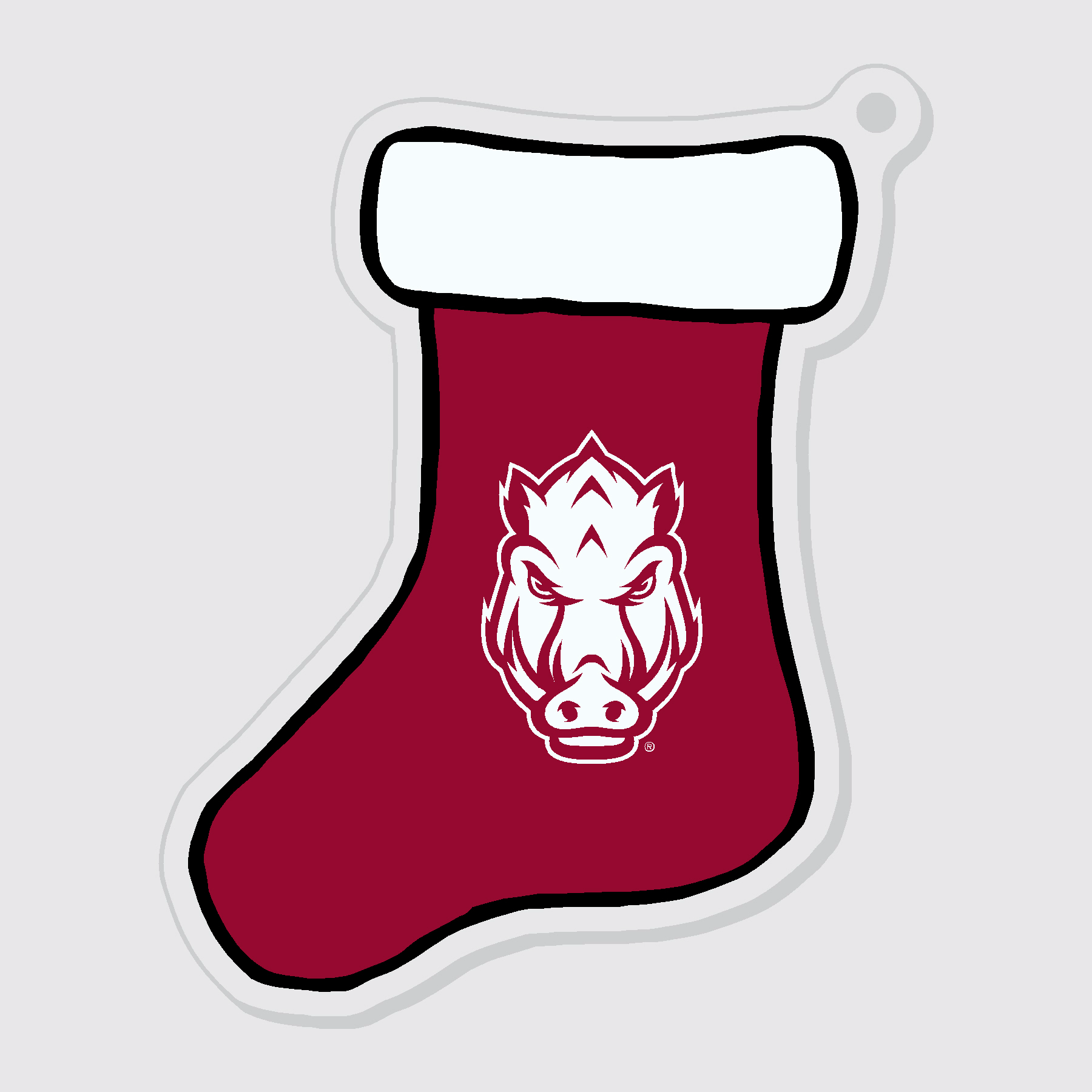 Arkansas Acrylic Ornament- FINAL SALE