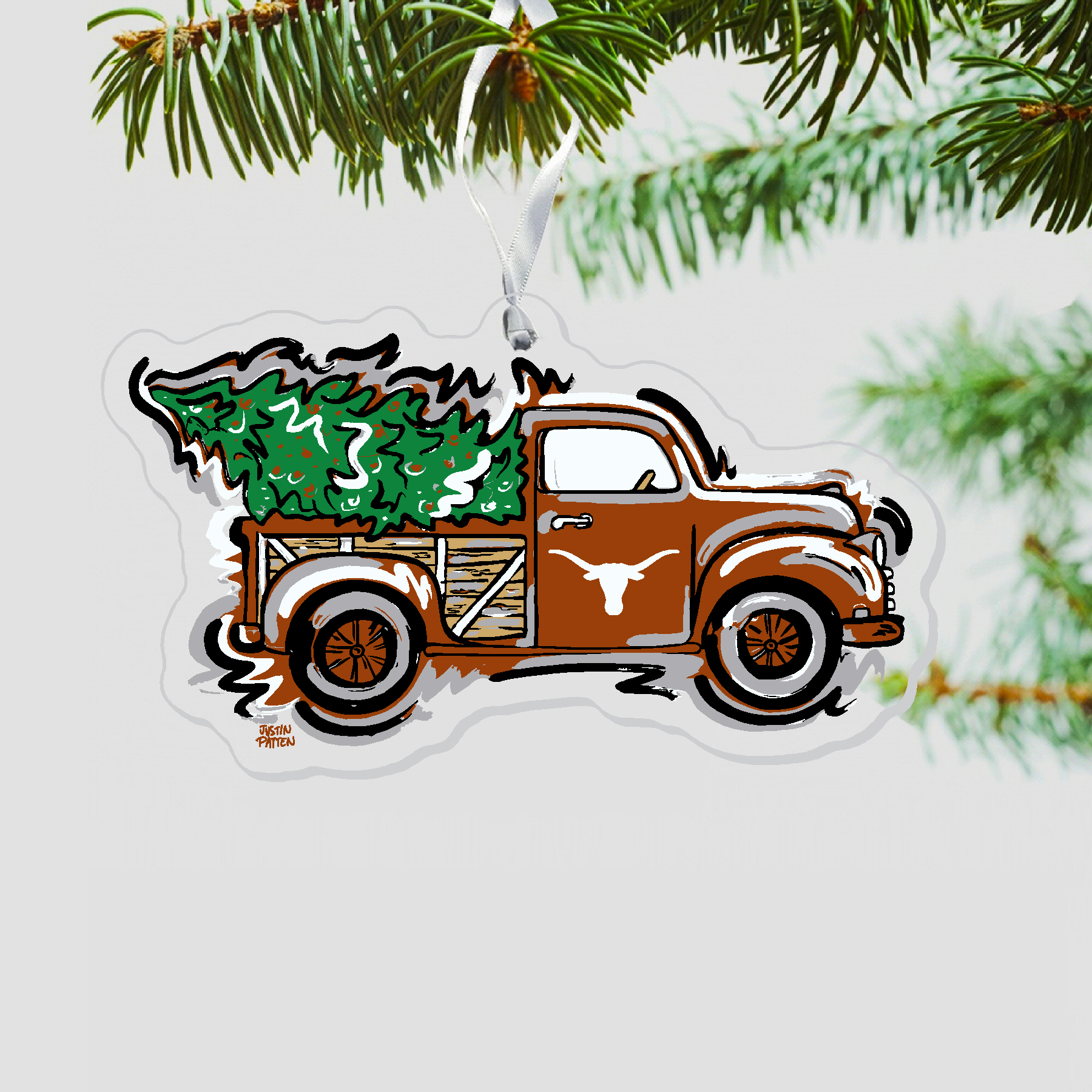 Texas Truck Ornament